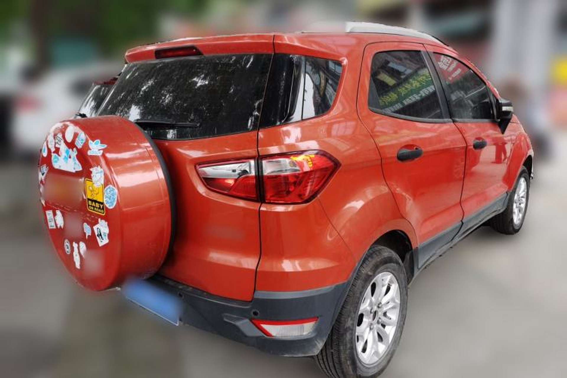 Used Ford EcoSport 2013 1.5L Manual Comfort Model Rear Right 45 Deg