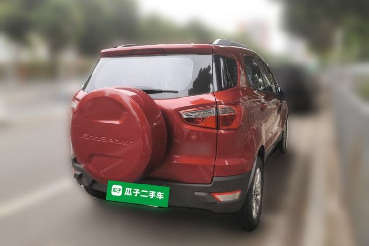Used Ford EcoSport 2013 1.5L Automatic Prestige Model Rear Right 45 Deg