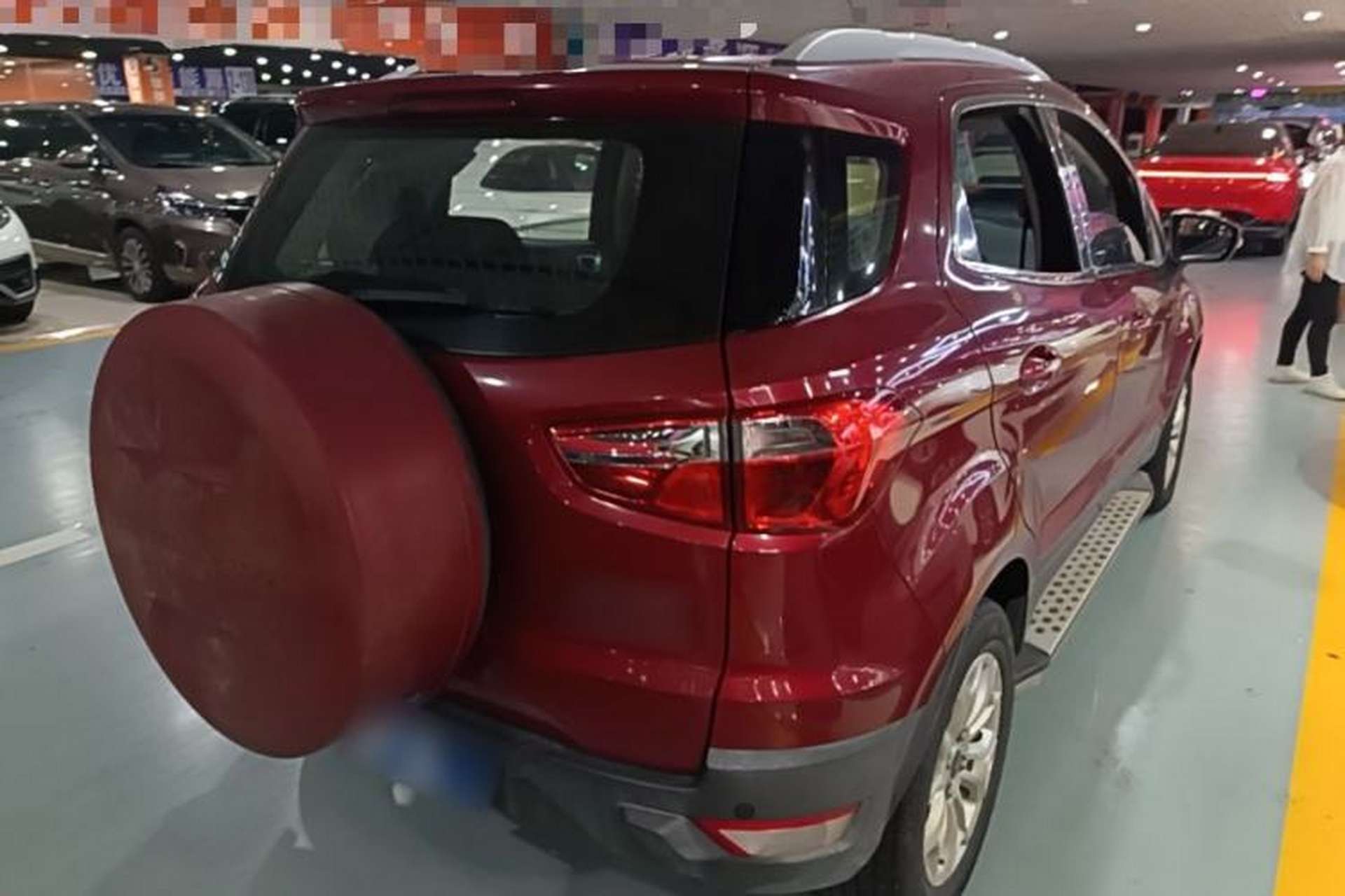 Used Ford EcoSport 2013 1.5L Automatic Prestige Model Rear Right 45 Deg