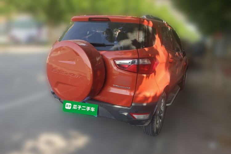 Used Ford EcoSport 2013 1.5L Automatic Prestige Model Rear Right 45 Deg