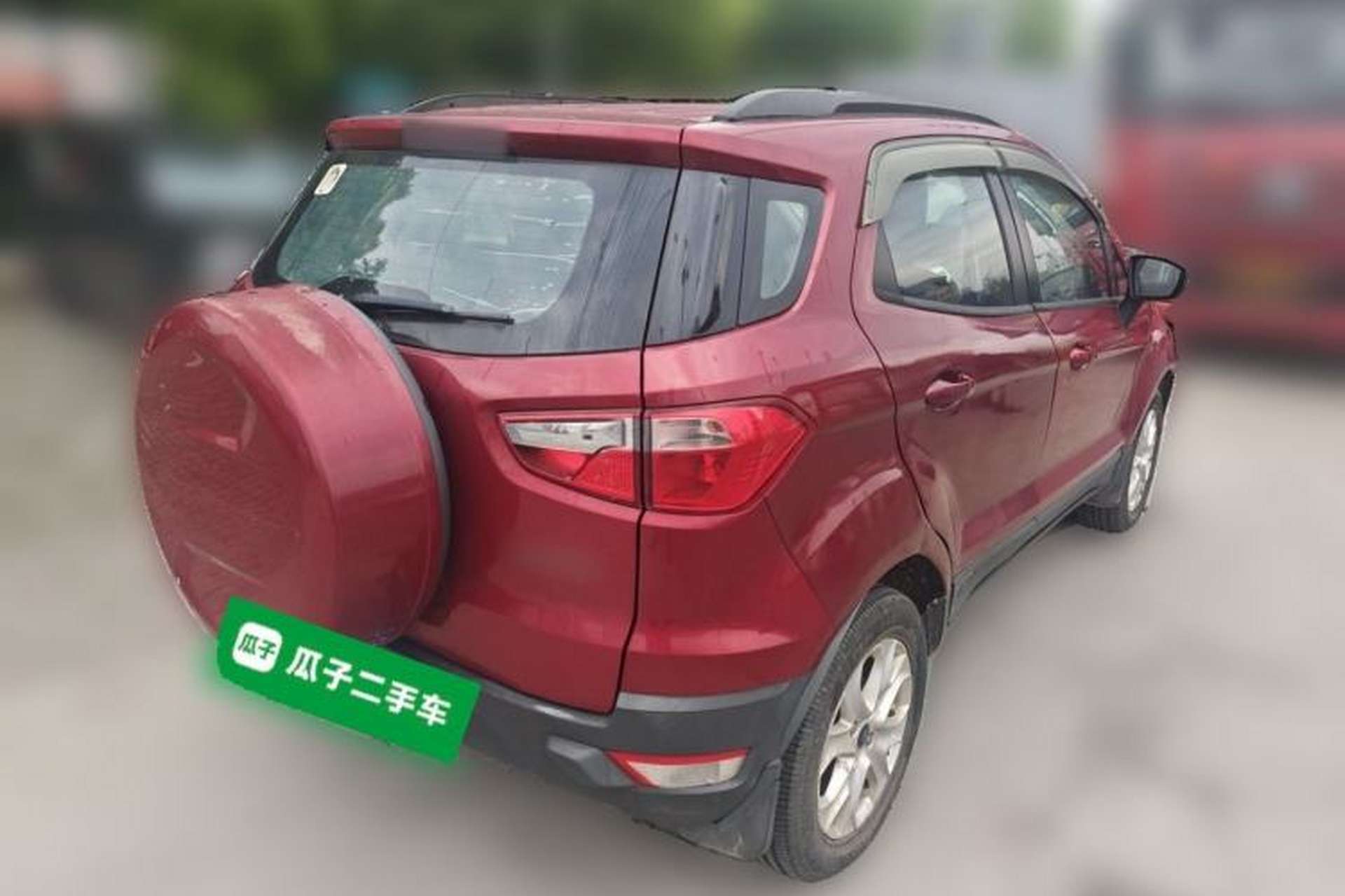 Used Ford EcoSport 2013 1.5L Manual Fashion Model Rear Right 45 Deg