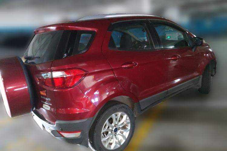 Used Ford EcoSport 2013 1.5L Automatic Prestige Model Rear Right 45 Deg