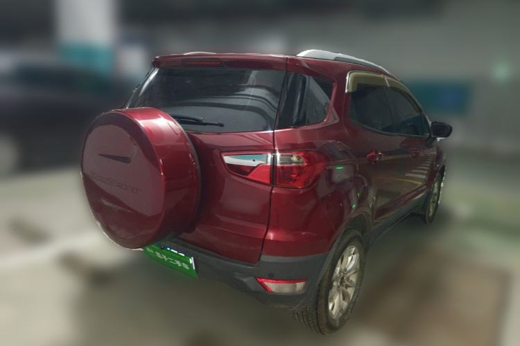 Used Ford EcoSport 2013 1.5L Automatic Prestige Model Rear Right 45 Deg