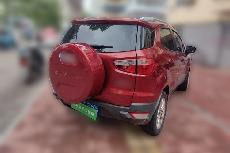 Used Ford EcoSport 2013 1.5L Automatic Prestige Model Rear Right 45 Deg