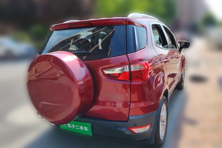 Used Ford EcoSport 2013 1.5L Automatic Prestige Model Rear Right 45 Deg