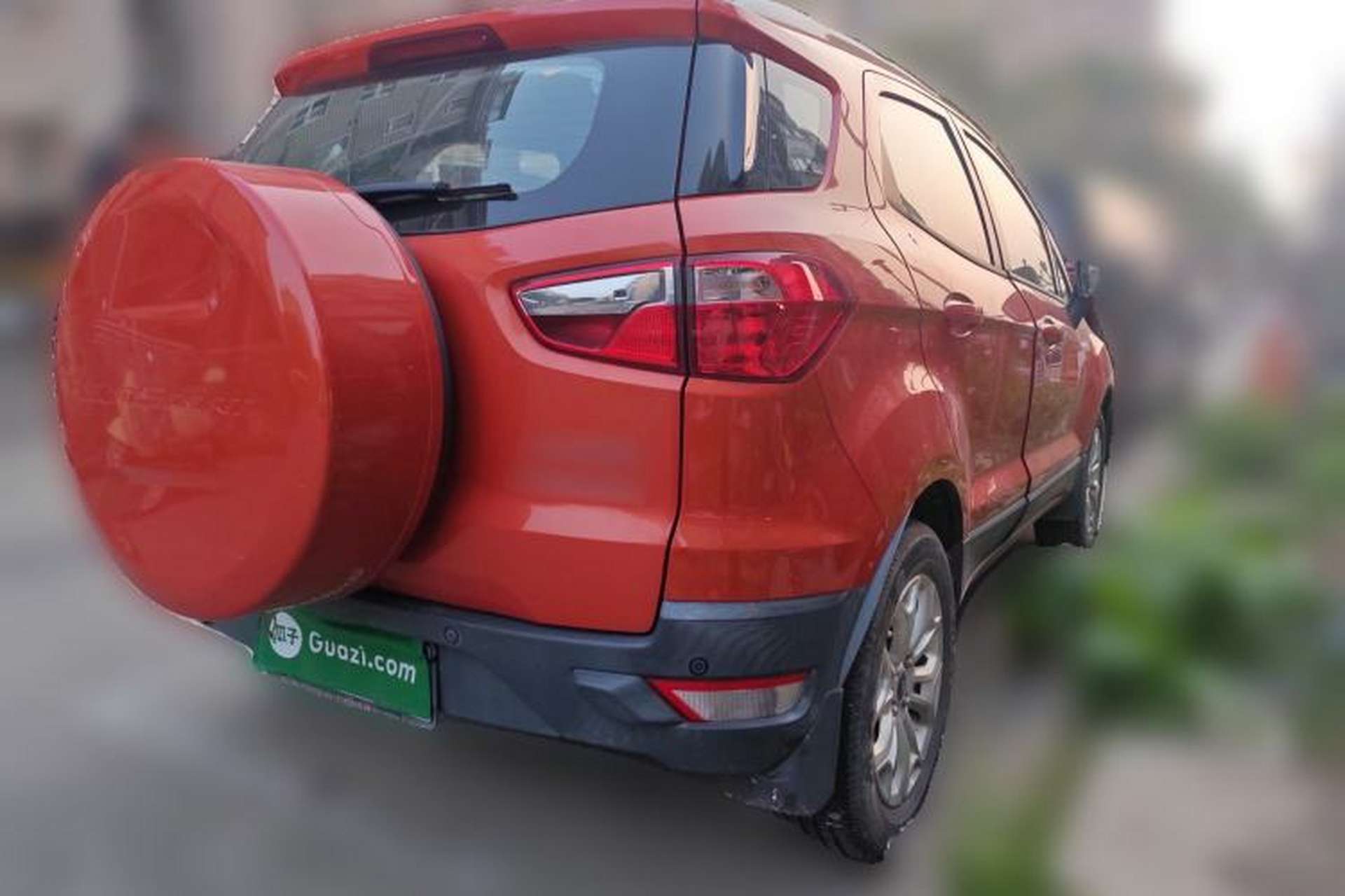 Used Ford EcoSport 2013 1.5L Automatic Prestige Model Rear Right 45 Deg