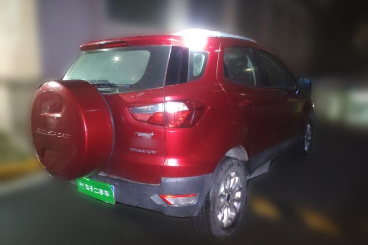 Used Ford EcoSport 2013 1.5L Automatic Prestige Model Rear Right 45 Deg