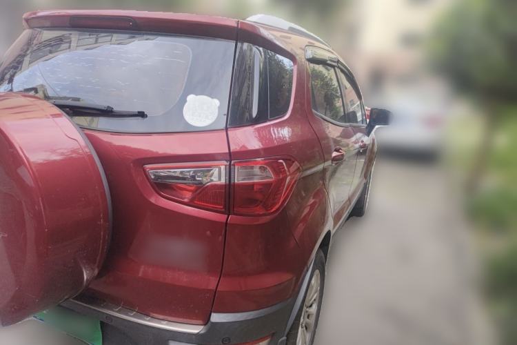Used Ford EcoSport 2013 1.5L Automatic Prestige Model Rear Right 45 Deg