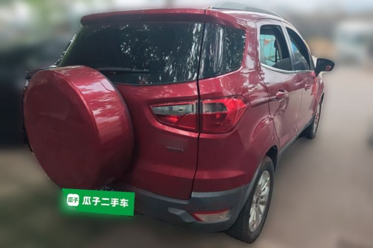 Used Ford EcoSport 2013 1.0L GTDi Manual Luxury Model Rear Right 45 Deg