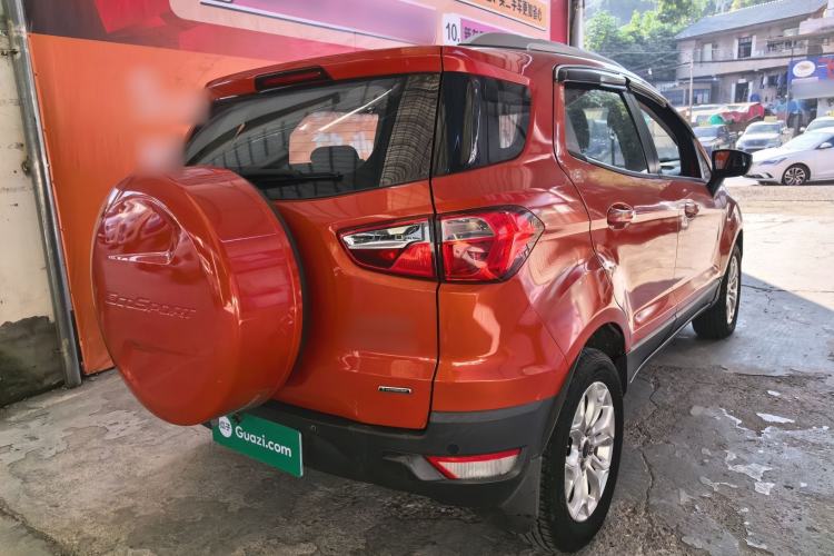 Used Ford EcoSport 2013 1.0L GTDi Manual Luxury Model Rear Right 45 Deg