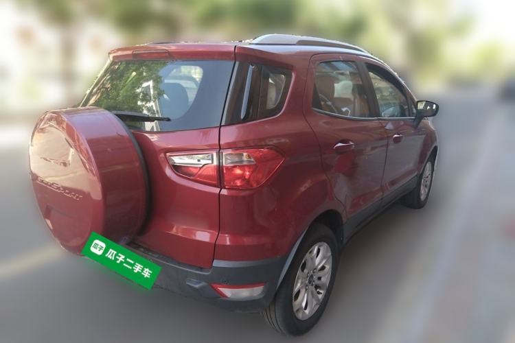 Used Ford EcoSport 2013 1.5L Automatic Prestige Model Rear Right 45 Deg