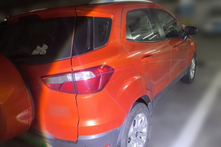 Used Ford EcoSport 2013 1.5L Automatic Prestige Model Rear Right 45 Deg