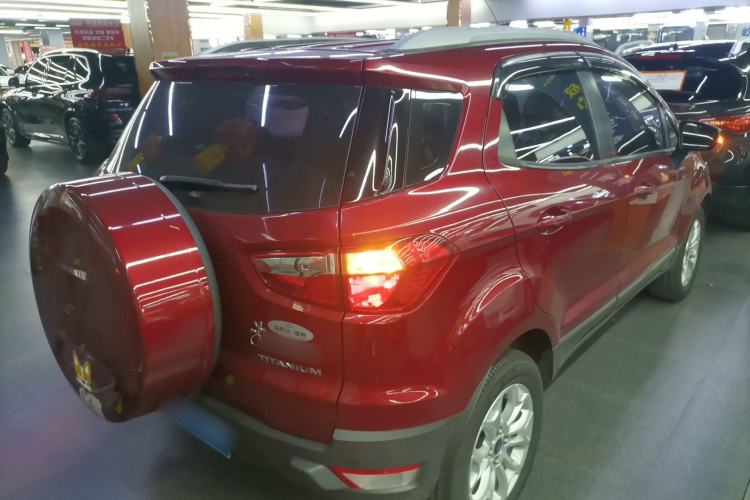 Used Ford EcoSport 2013 1.5L Automatic Prestige Model Rear Right 45 Deg