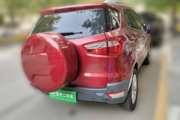 Used Ford EcoSport 2013 1.5L Automatic Prestige Model Rear Right 45 Deg