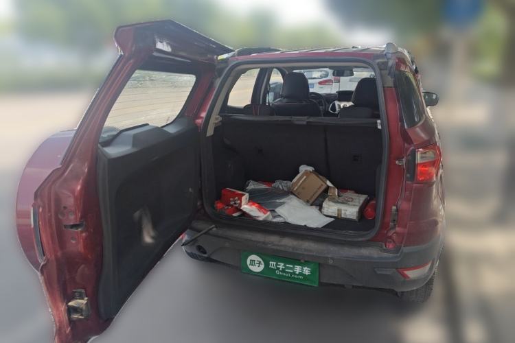 Used Ford EcoSport 2013 1.5L Automatic Prestige Model Trunk