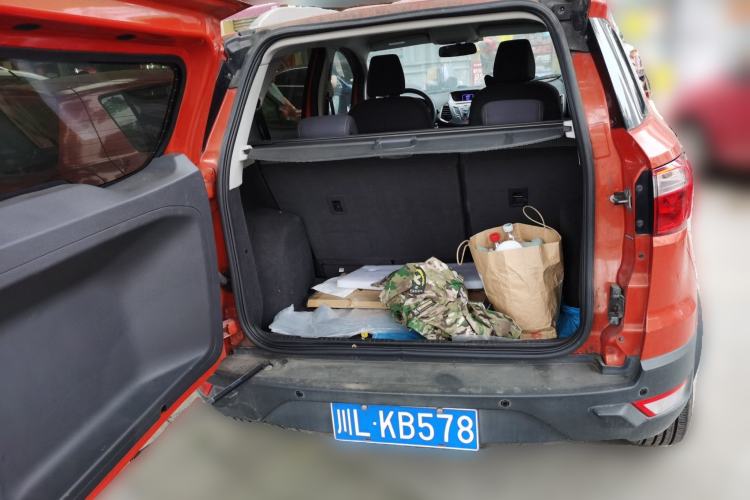 Used Ford EcoSport 2013 1.5L Manual Comfort Model Trunk