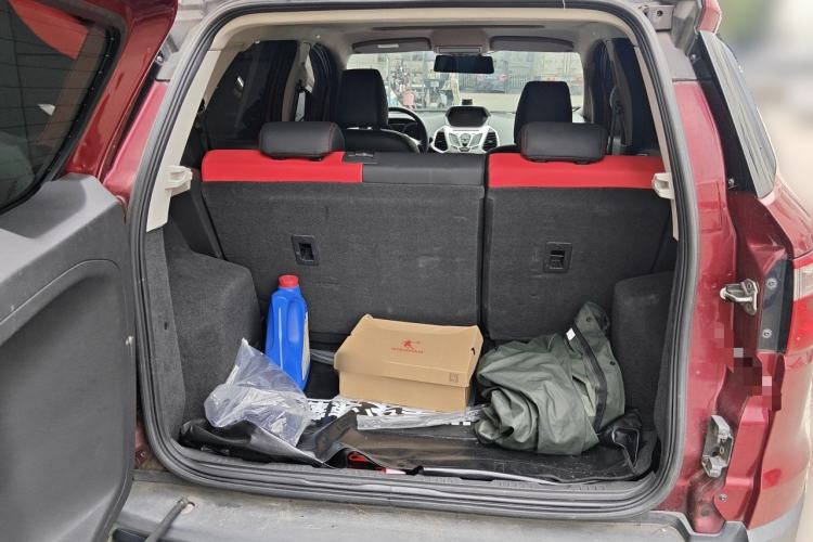 Used Ford EcoSport 2013 1.5L Automatic Prestige Model Trunk