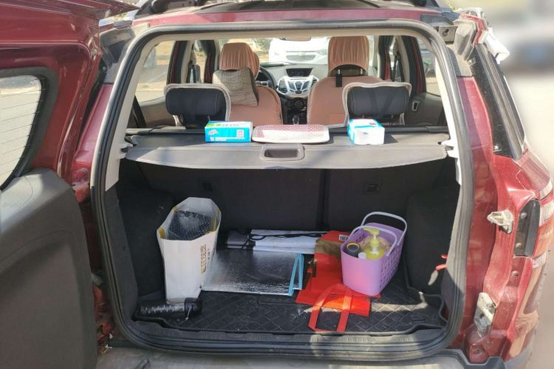 Used Ford EcoSport 2013 1.5L Automatic Fashion Model Trunk