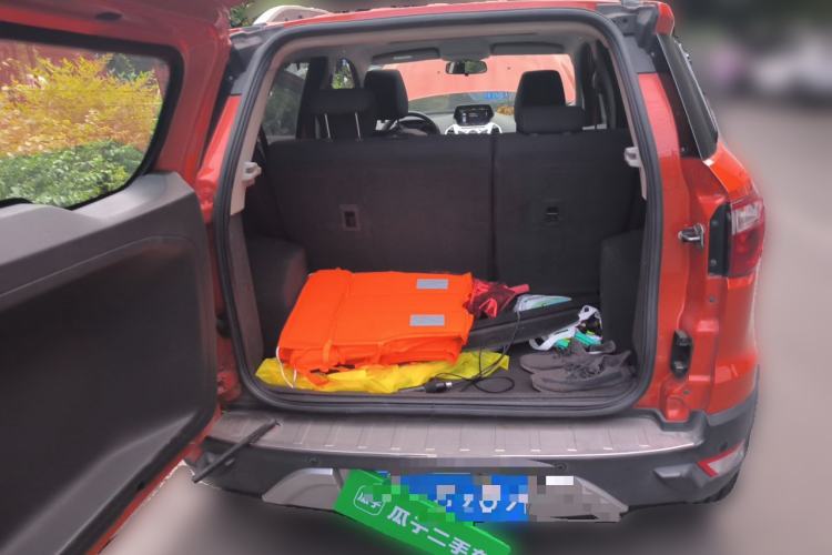 Used Ford EcoSport 2013 1.5L Automatic Prestige Model Trunk