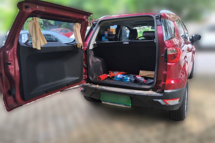 Used Ford EcoSport 2013 1.5L Automatic Prestige Model Trunk