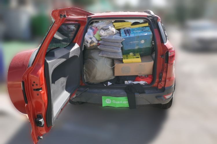 Used Ford EcoSport 2013 1.5L Automatic Prestige Model Trunk