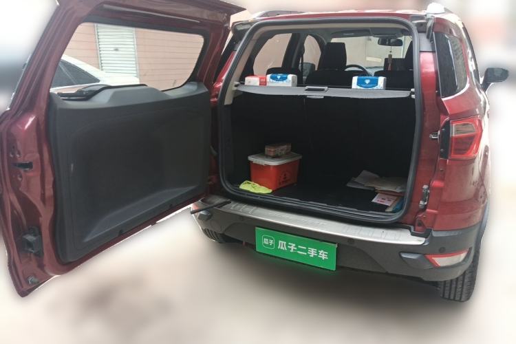 Used Ford EcoSport 2013 1.5L Automatic Prestige Model Trunk