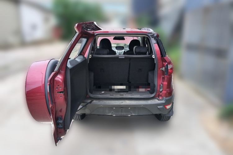Used Ford EcoSport 2013 1.5L Automatic Prestige Model Trunk