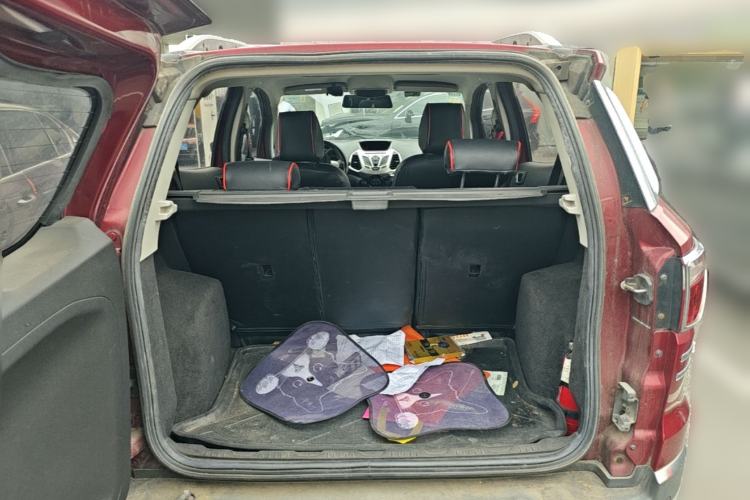 Used Ford EcoSport 2013 1.5L Automatic Prestige Model Trunk
