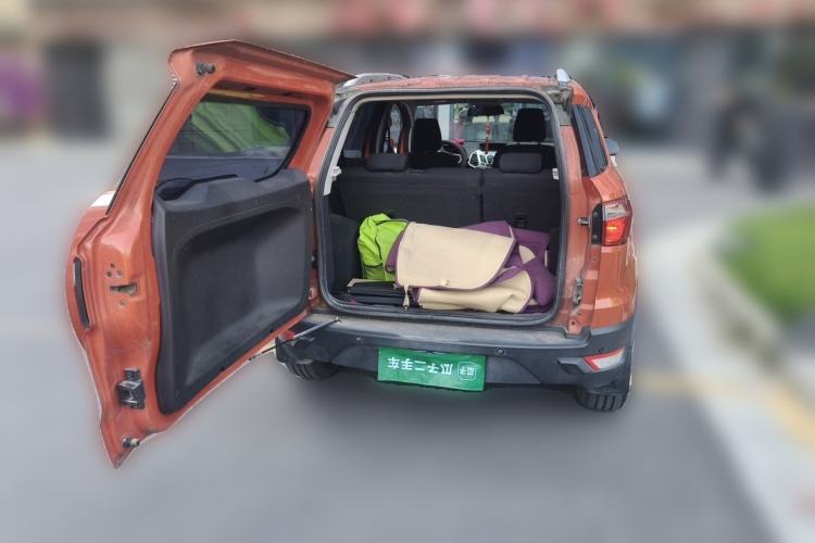 Used Ford EcoSport 2013 1.5L Automatic Prestige Model Trunk
