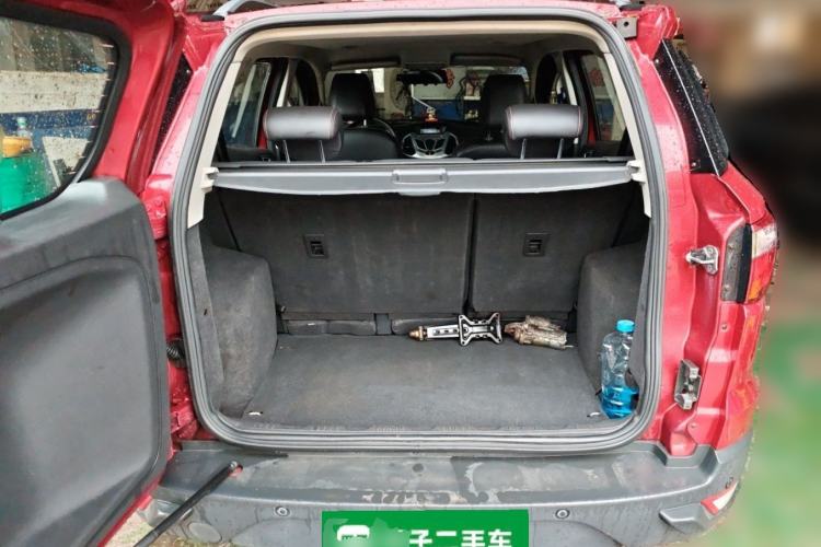 Used Ford EcoSport 2013 1.5L Automatic Prestige Model Trunk