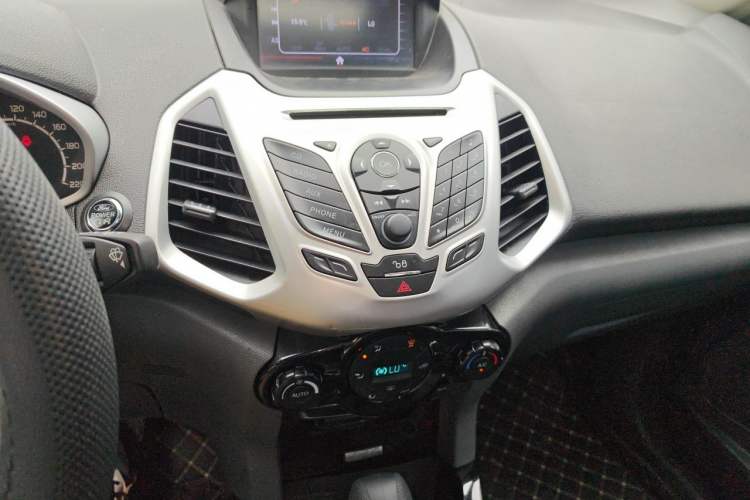 Used Ford EcoSport 2013 1.5L Automatic Prestige Model Audio And AC Panel
