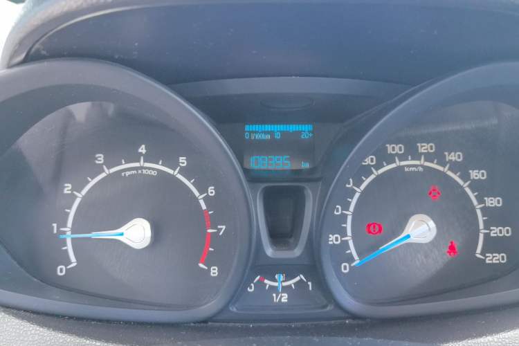 Used Ford EcoSport 2013 1.5L Manual Comfort Model Odometer Close Up