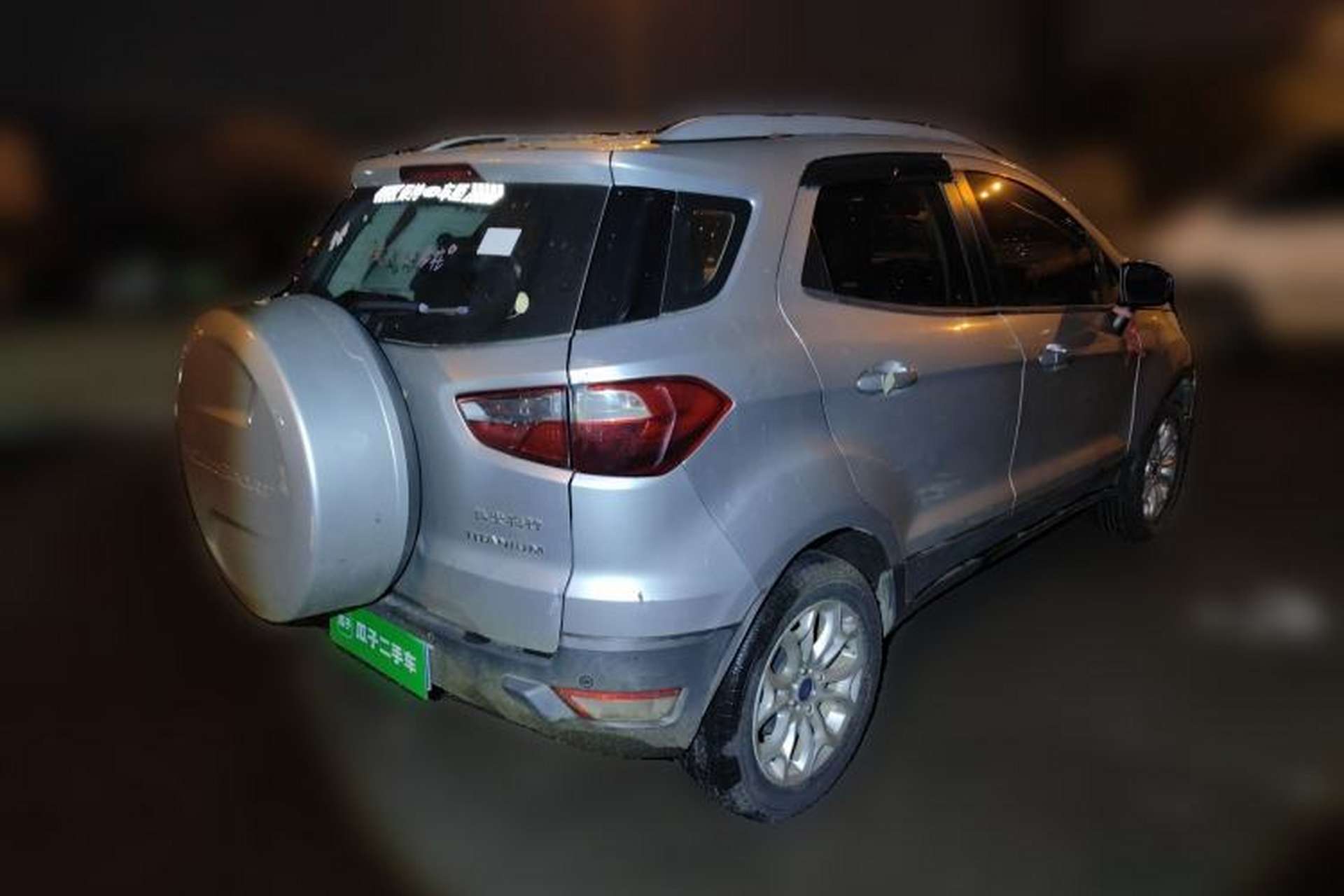 Used Ford EcoSport 2013 1.5L Automatic Prestige Model Rear Right 45 Deg