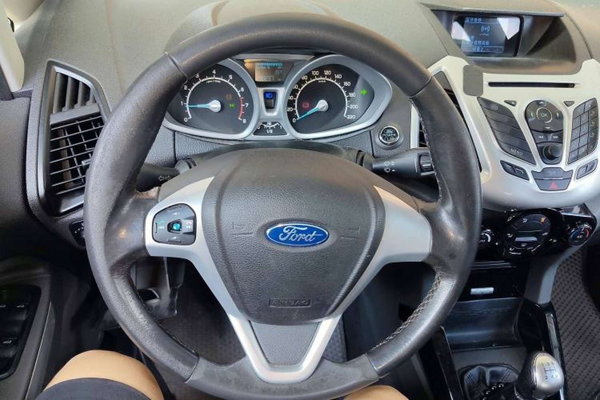Used Ford EcoSport 2013 1.0L GTDi Manual Luxury Model Steering Wheel