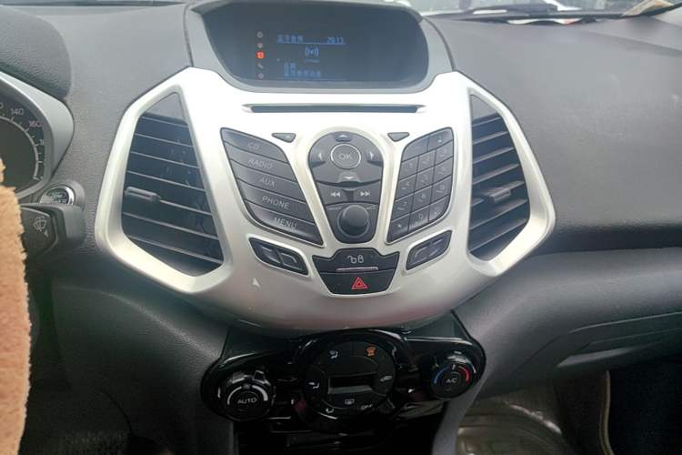 Used Ford EcoSport 2013 1.5L Automatic Prestige Model Audio And AC Panel