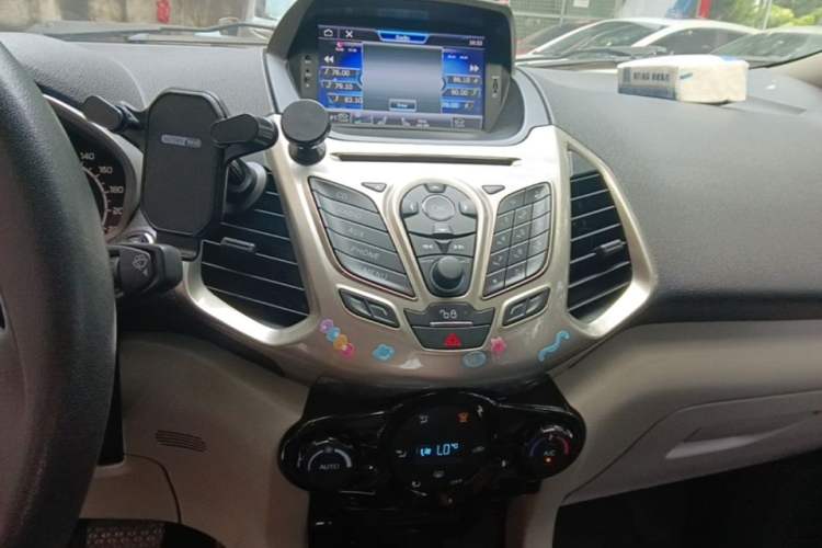 Used Ford EcoSport 2013 1.5L Automatic Prestige Model Audio And AC Panel
