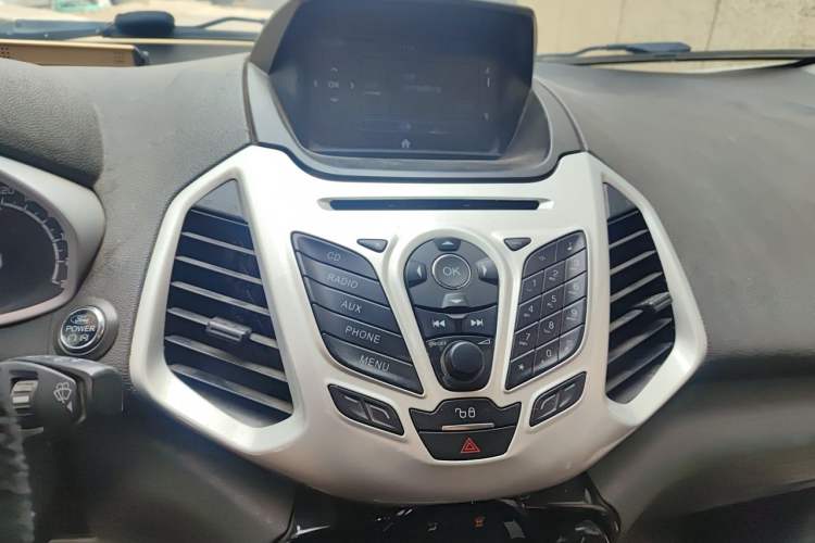 Used Ford EcoSport 2013 1.5L Automatic Prestige Model Audio And AC Panel