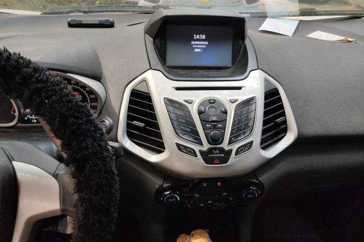 Used Ford EcoSport 2013 1.5L Automatic Prestige Model Audio And AC Panel