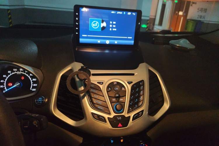Used Ford EcoSport 2013 1.5L Automatic Prestige Model Audio And AC Panel