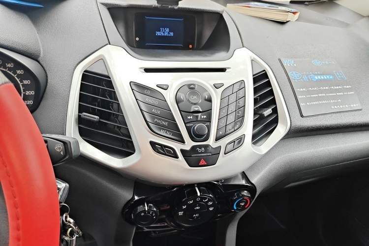 Used Ford EcoSport 2013 1.5L Automatic Fashion Model Audio And AC Panel