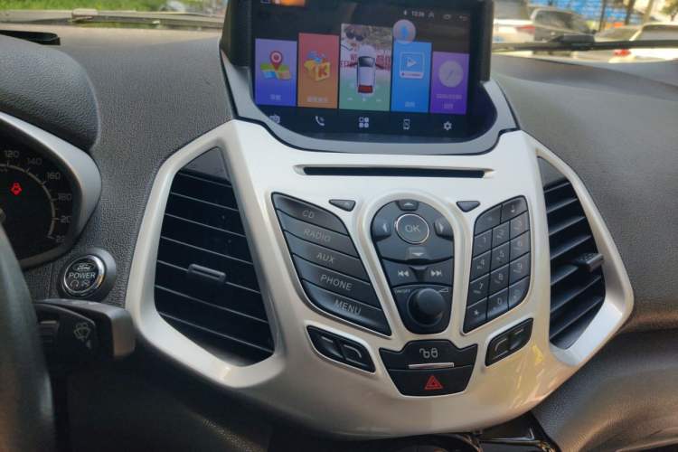 Used Ford EcoSport 2013 1.5L Automatic Prestige Model Audio And AC Panel