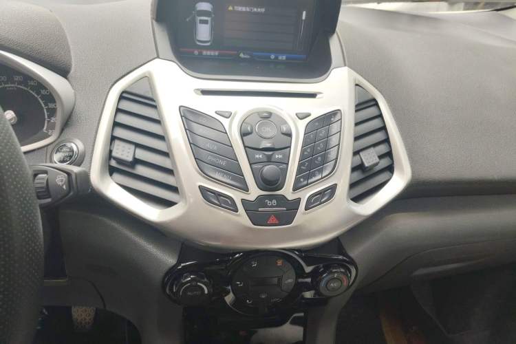 Used Ford EcoSport 2013 1.0L GTDi Manual Luxury Model Audio And AC Panel