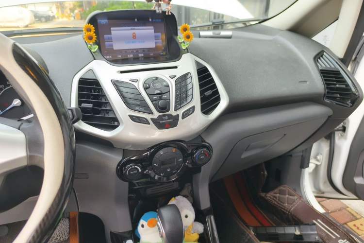 Used Ford EcoSport 2013 1.5L Automatic Prestige Model Audio And AC Panel