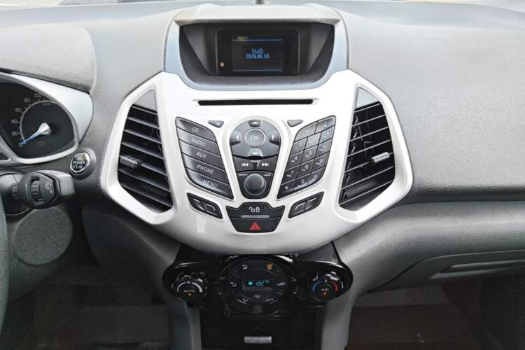 Used Ford EcoSport 2013 1.5L Automatic Prestige Model Audio And AC Panel