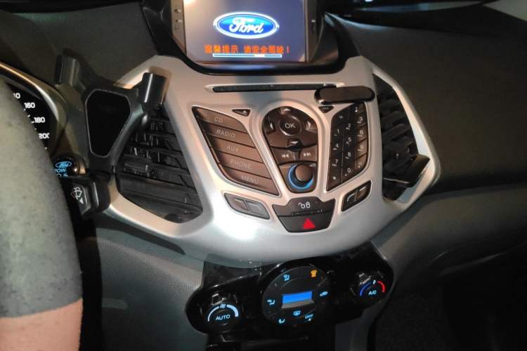 Used Ford EcoSport 2013 1.5L Automatic Prestige Model Audio And AC Panel