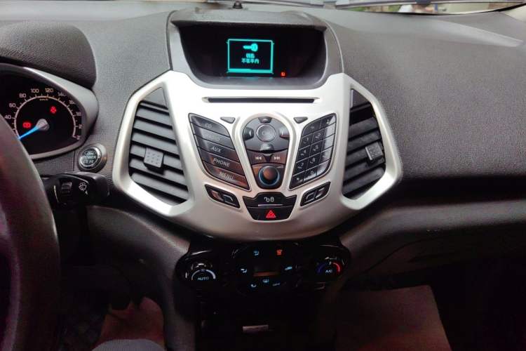 Used Ford EcoSport 2013 1.0L GTDi Manual Luxury Model Audio And AC Panel