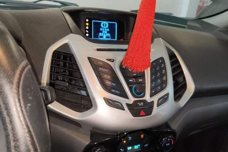 Used Ford EcoSport 2013 1.5L Automatic Prestige Model Audio And AC Panel
