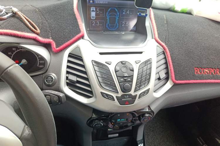 Used Ford EcoSport 2013 1.0L GTDi Manual Luxury Model Audio And AC Panel