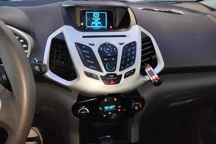 Used Ford EcoSport 2013 1.5L Automatic Prestige Model Audio And AC Panel