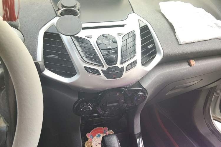 Used Ford EcoSport 2013 1.5L Automatic Prestige Model Audio And AC Panel